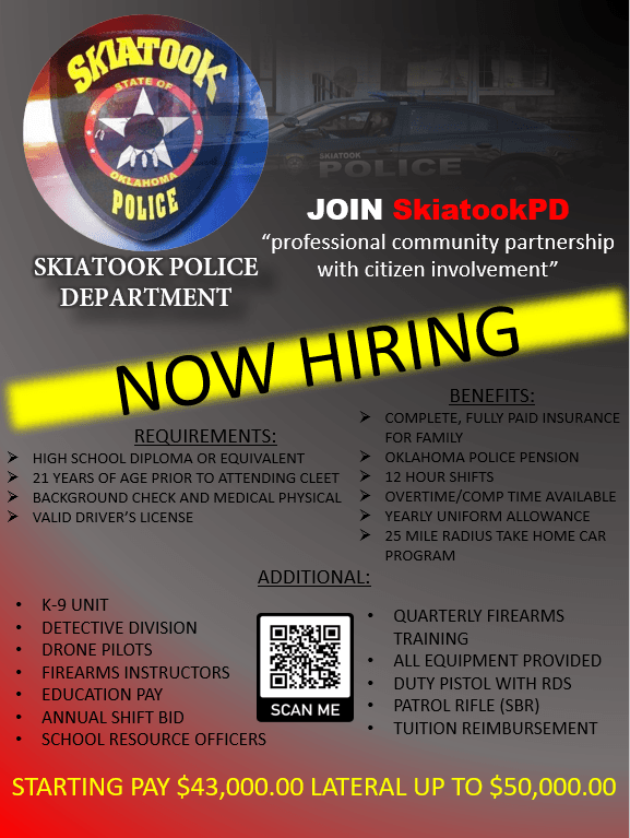 SPD recruit flyer